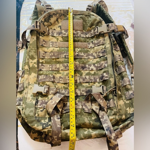 Original Tactical MILITARY combat backpack UA pixel military army backpack CAMO - Picture 7 of 13
